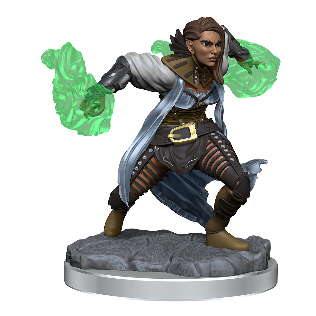 Half-Elf Warlock(Wotc)