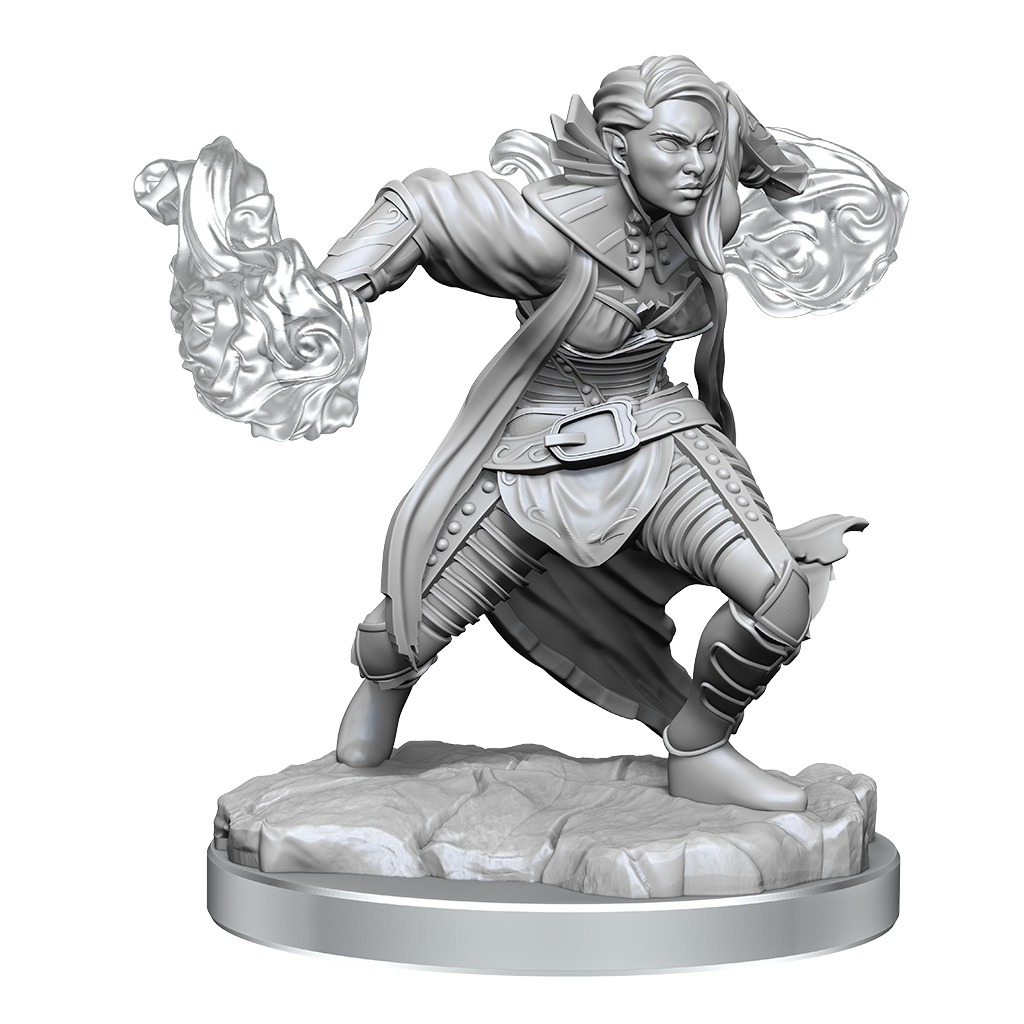 Half-Elf Warlock(Wotc)