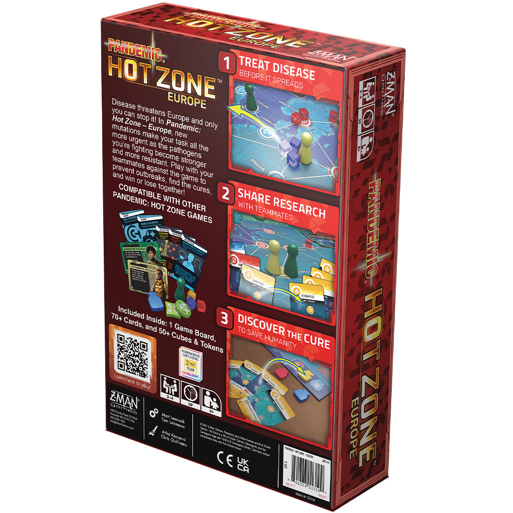Pandemic Hot Zone Europe