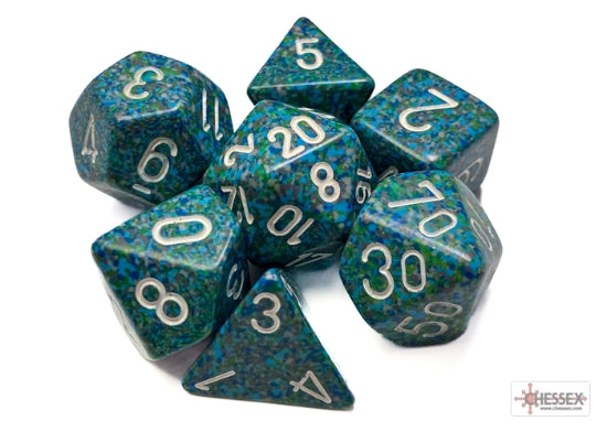 Chessex: Speckled Polyhedral Sea 7-Die Set