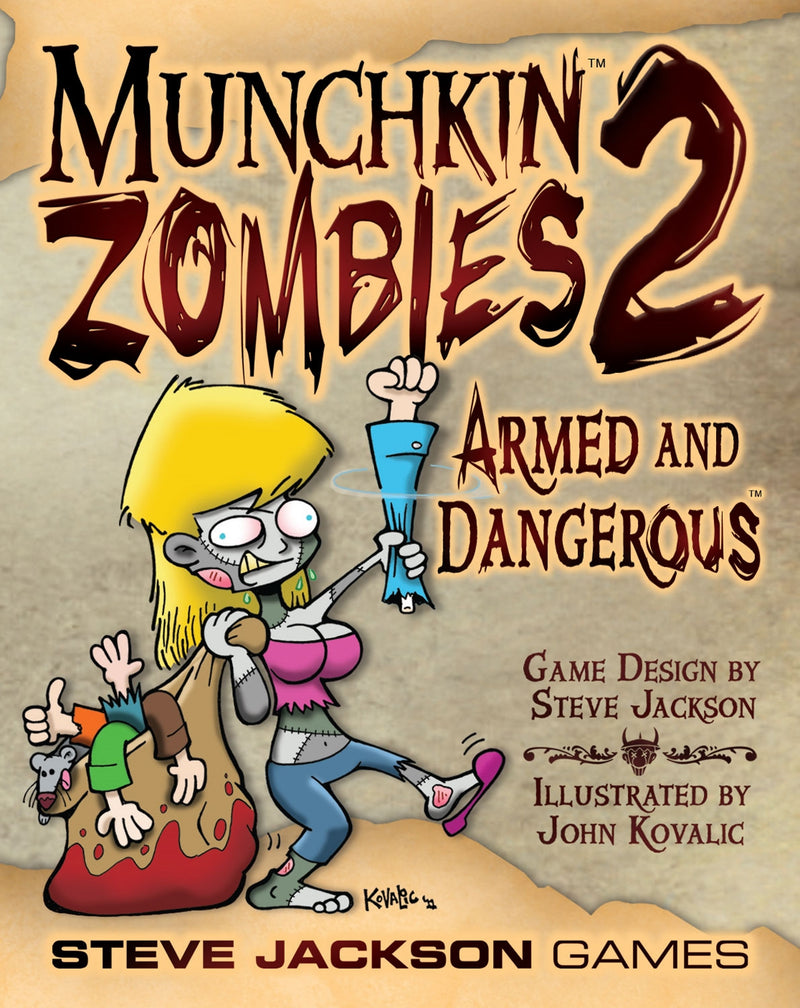 Munchkin Zombies Armed and Dangerous