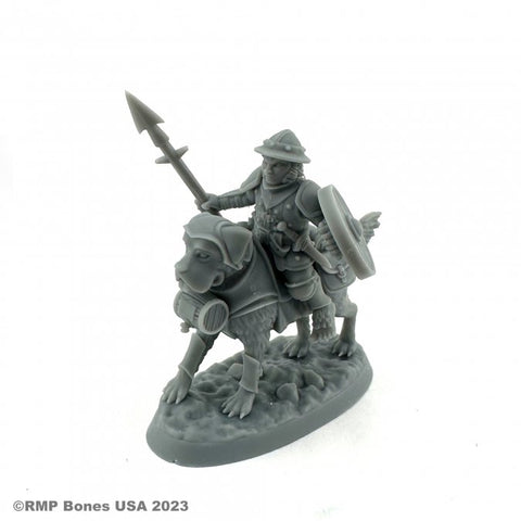 Male Halfling Dogrider