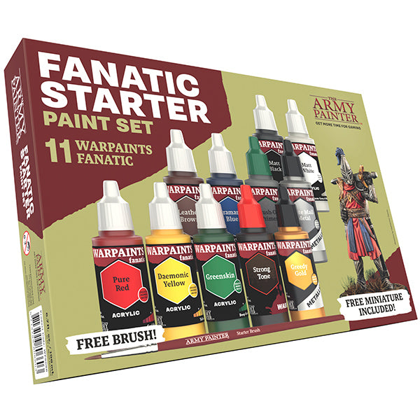 The Army Painter Warpaints Fanatic Starter Paint Set