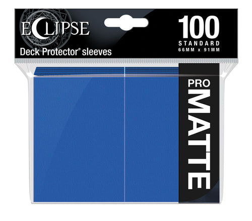 Ultra Pro-Matte Eclipse 100ct Pacific Blue Standard Sleeves