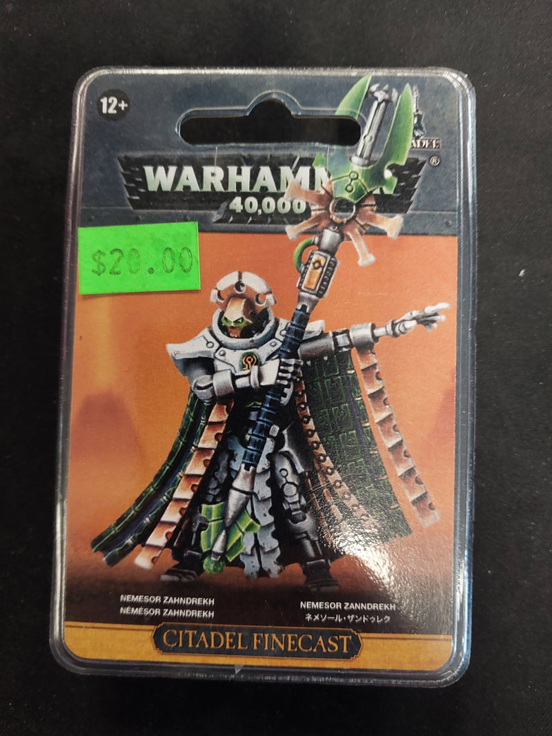 [CONSIGNMENT] Warhammer 40,000 Necron Finecast Nemesor Zahndrekh