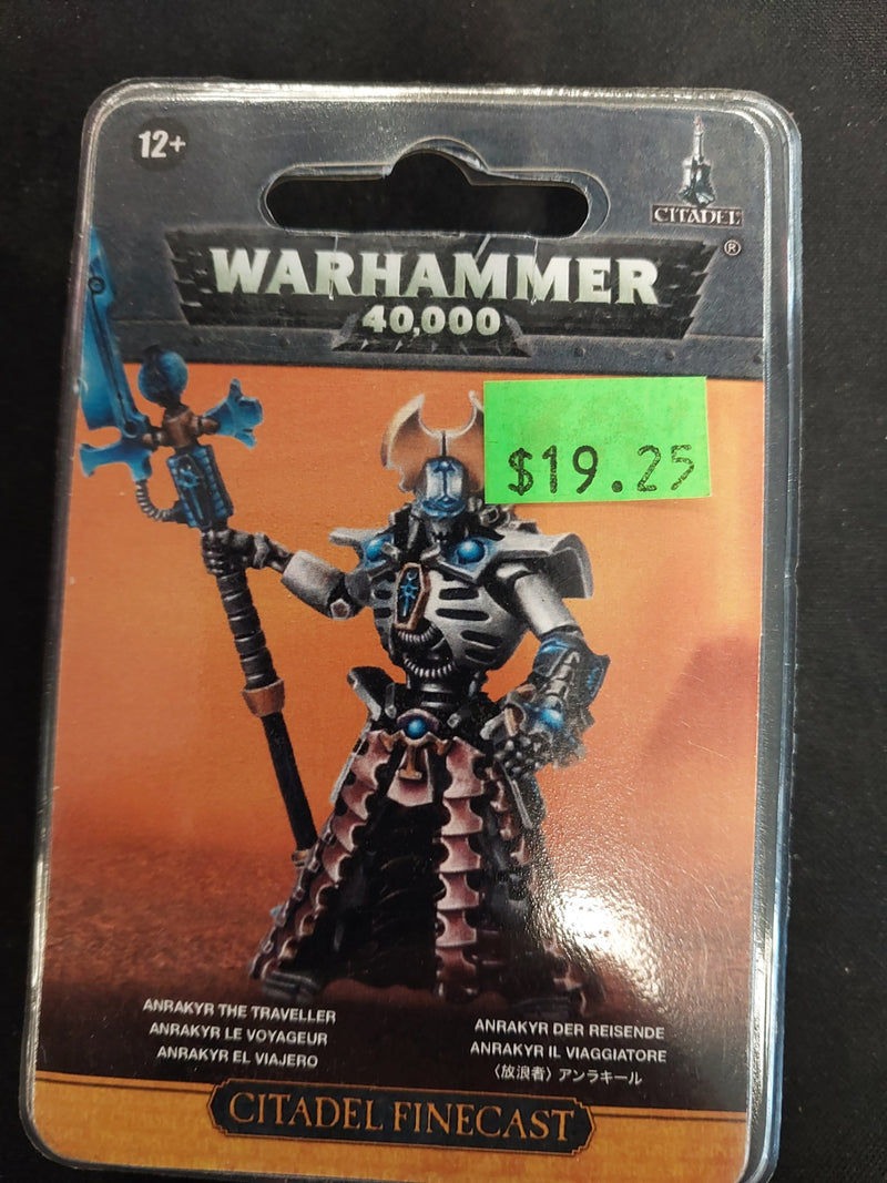 [CONSIGNMENT] Warhammer 40,000 Necron Finecast Anrakyr The Traveller