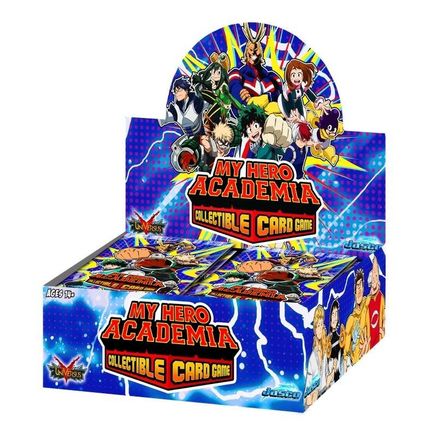 My Hero Academia CCG Booster Display