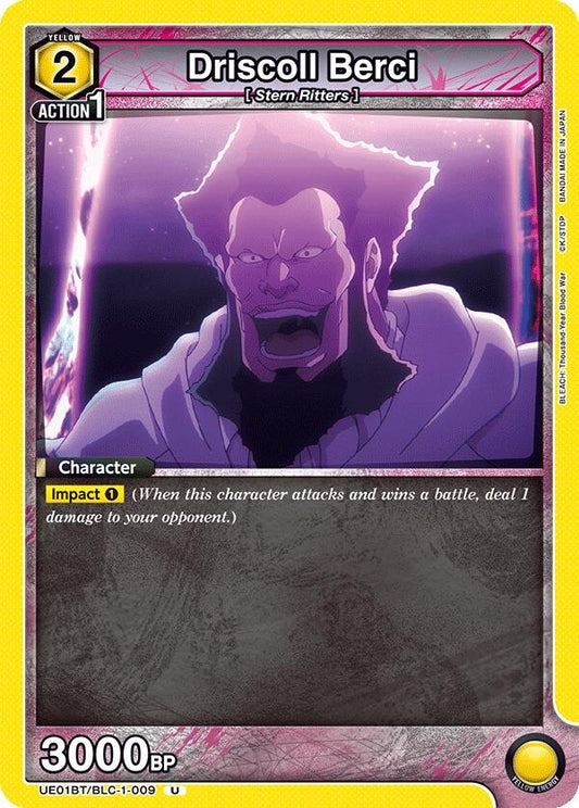 Image for Driscoll Berci (UE01BT/BLC-1-009) [UE01BT: BLEACH: Thousand-Year Blood War] - Union Arena