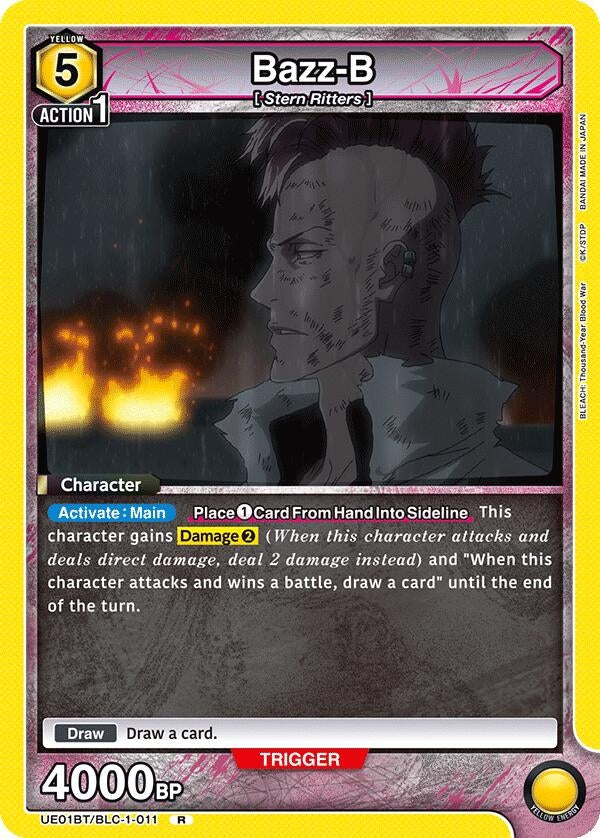 Image for Bazz-B (011) (UE01BT/BLC-1-011) [UE01BT: BLEACH: Thousand-Year Blood War] - Union Arena