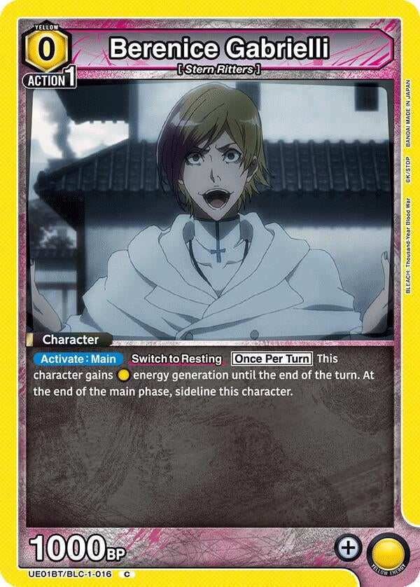 Image for Berenice Gabrielli (UE01BT/BLC-1-016) [UE01BT: BLEACH: Thousand-Year Blood War] - Union Arena