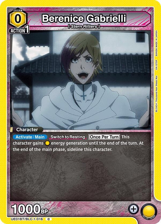 Image for Berenice Gabrielli (UE01BT/BLC-1-016) [UE01BT: BLEACH: Thousand-Year Blood War] - Union Arena