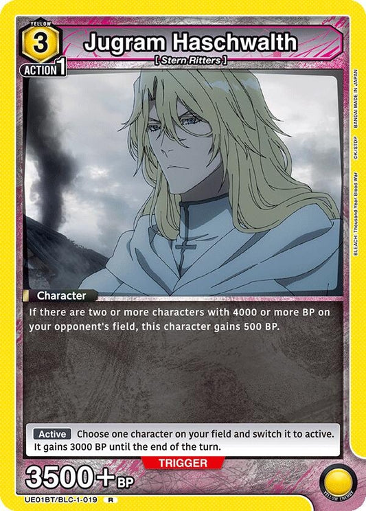 Image for Jugram Haschwalth (019) (UE01BT/BLC-1-019) [UE01BT: BLEACH: Thousand-Year Blood War] - Union Arena