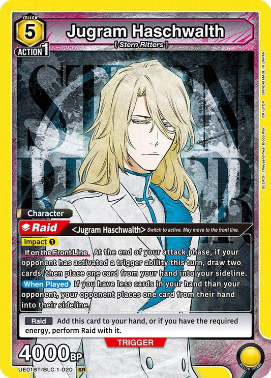 Image for Jugram Haschwalth (020) (UE01BT/BLC-1-020) [UE01BT: BLEACH: Thousand-Year Blood War] - Union Arena