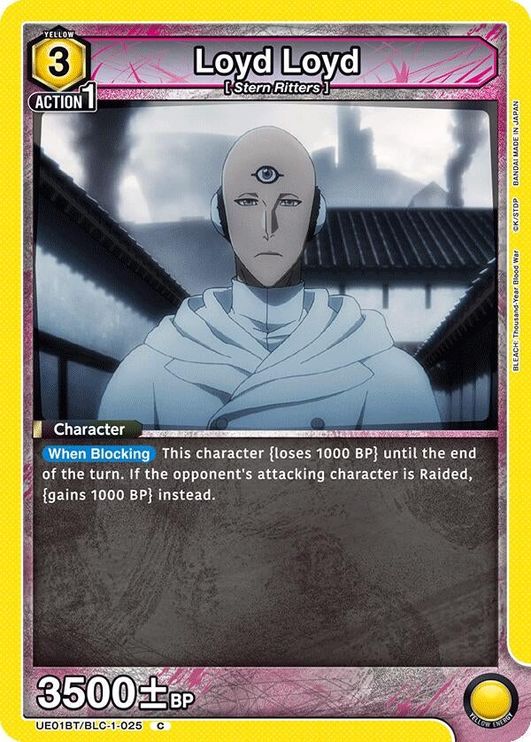 Image for Loyd Loyd (UE01BT/BLC-1-025) [UE01BT: BLEACH: Thousand-Year Blood War] - Union Arena