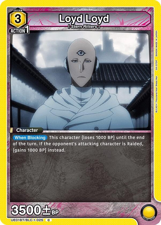 Image for Loyd Loyd (UE01BT/BLC-1-025) [UE01BT: BLEACH: Thousand-Year Blood War] - Union Arena