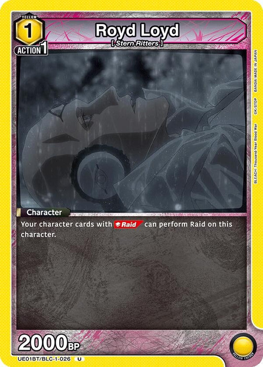 Image for Royd Loyd (UE01BT/BLC-1-026) [UE01BT: BLEACH: Thousand-Year Blood War] - Union Arena