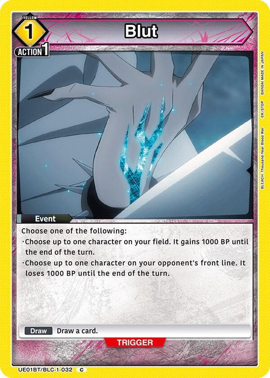 Image for Blut (UE01BT/BLC-1-032) [UE01BT: BLEACH: Thousand-Year Blood War] - Union Arena