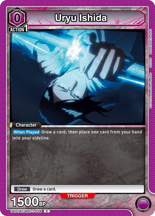 Image for Uryu Ishida (UE01BT/BLC-1-034) [UE01BT: BLEACH: Thousand-Year Blood War] - Union Arena