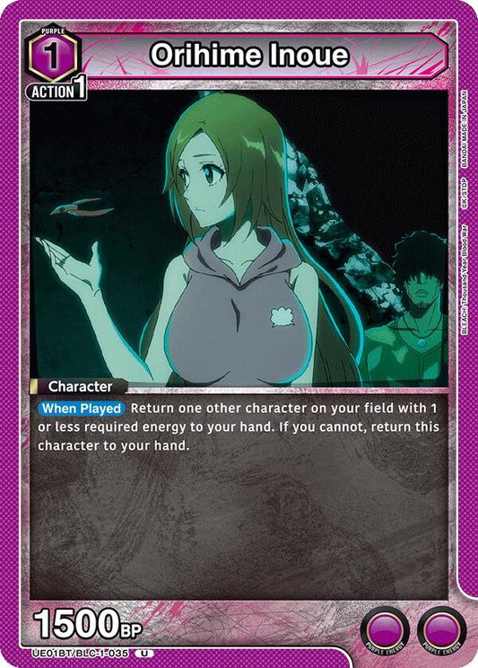 Image for Orihime Inoue (UE01BT/BLC-1-035) [UE01BT: BLEACH: Thousand-Year Blood War] - Union Arena