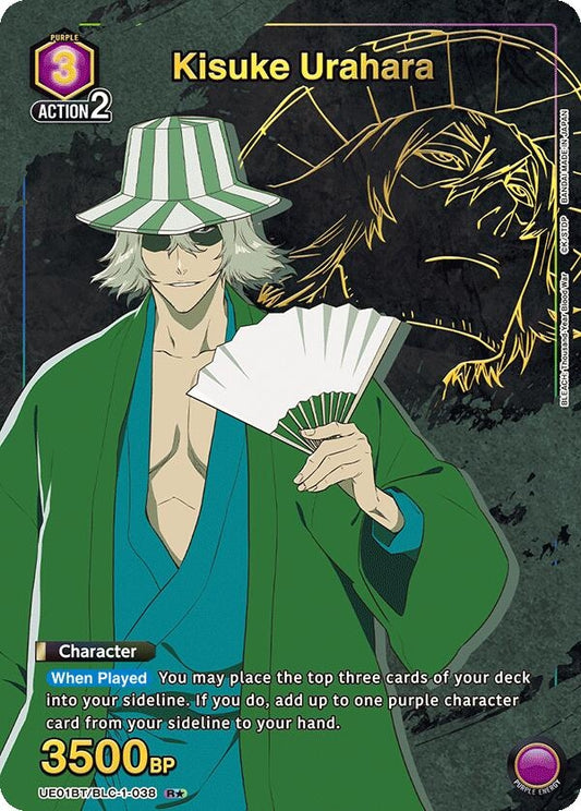 Image for Kisuke Urahara (038) (R*) (UE01BT/BLC-1-038) [UE01BT: BLEACH: Thousand-Year Blood War] - Union Arena