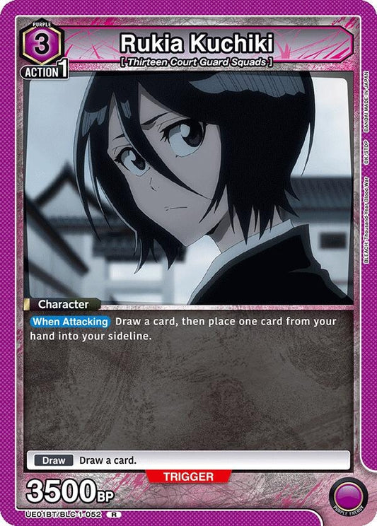 Image for Rukia Kuchiki (052) (UE01BT/BLC-1-052) [UE01BT: BLEACH: Thousand-Year Blood War] - Union Arena
