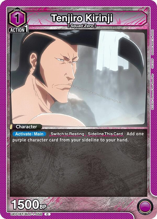 Image for Tenjiro Kirinji (UE01BT/BLC-1-056) [UE01BT: BLEACH: Thousand-Year Blood War] - Union Arena