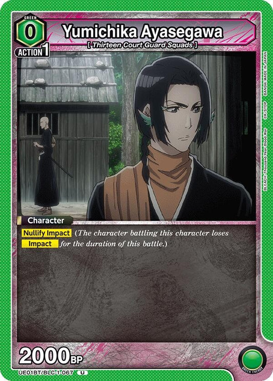Image for Yumichika Ayasegawa (UE01BT/BLC-1-067) [UE01BT: BLEACH: Thousand-Year Blood War] - Union Arena