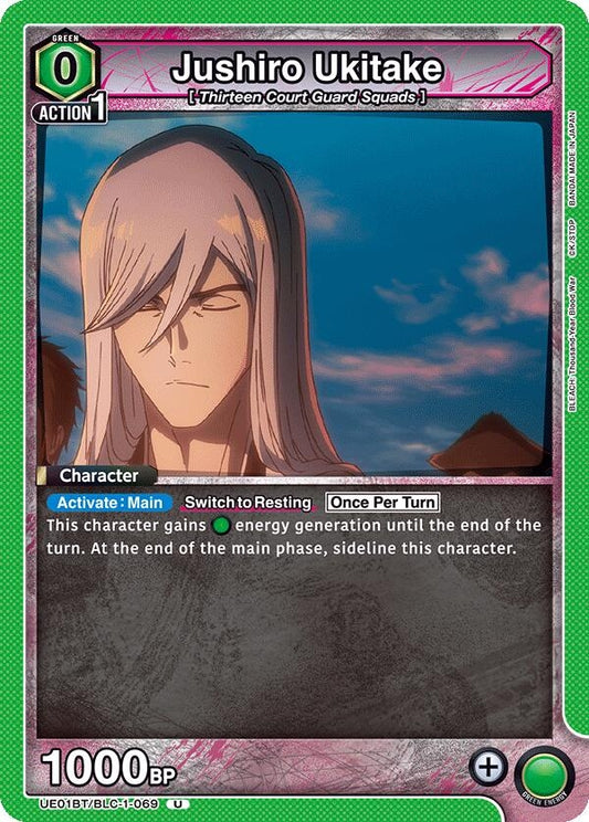 Image for Jushiro Ukitake (UE01BT/BLC-1-069) [UE01BT: BLEACH: Thousand-Year Blood War] - Union Arena