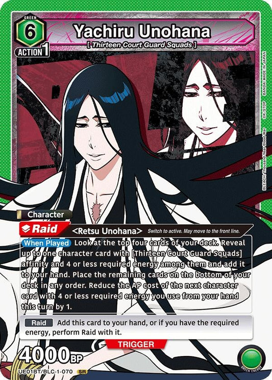 Image for Yachiru Unohana (070) (UE01BT/BLC-1-070) [UE01BT: BLEACH: Thousand-Year Blood War] - Union Arena