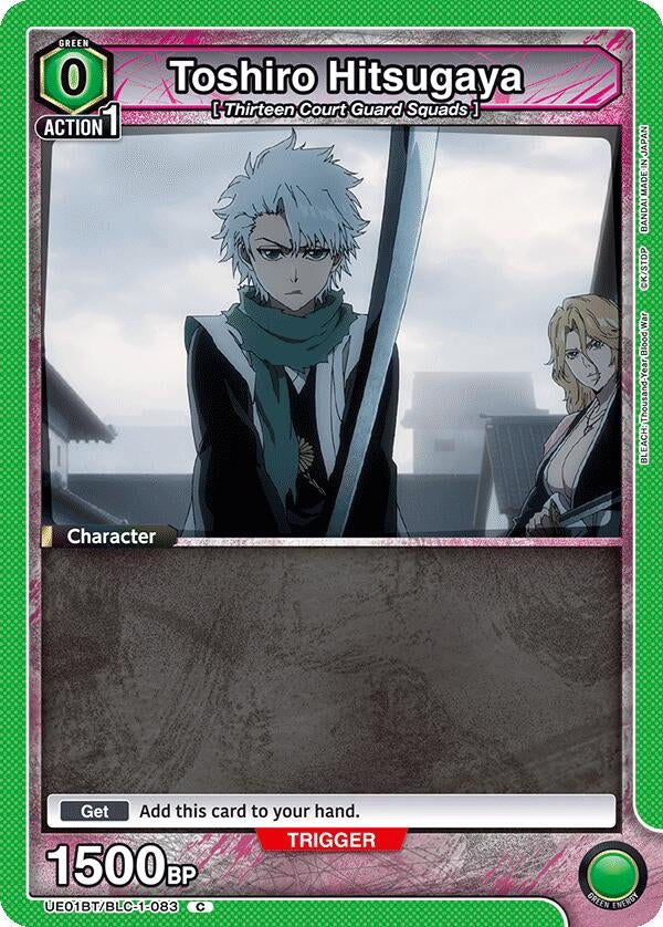 Image for Toshiro Hitsugaya (083) (UE01BT/BLC-1-083) [UE01BT: BLEACH: Thousand-Year Blood War] - Union Arena