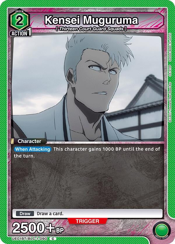 Image for Kensei Muguruma (UE01BT/BLC-1-090) [UE01BT: BLEACH: Thousand-Year Blood War] - Union Arena