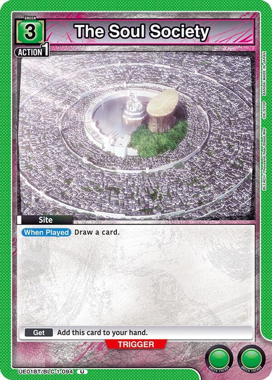 Image for The Soul Society (UE01BT/BLC-1-094) [UE01BT: BLEACH: Thousand-Year Blood War] - Union Arena