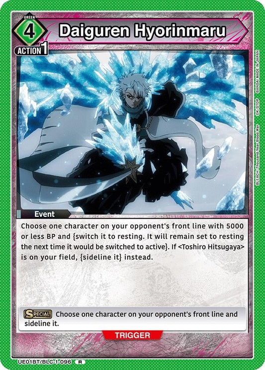 Image for Daiguren Hyorinmaru (UE01BT/BLC-1-096) [UE01BT: BLEACH: Thousand-Year Blood War] - Union Arena
