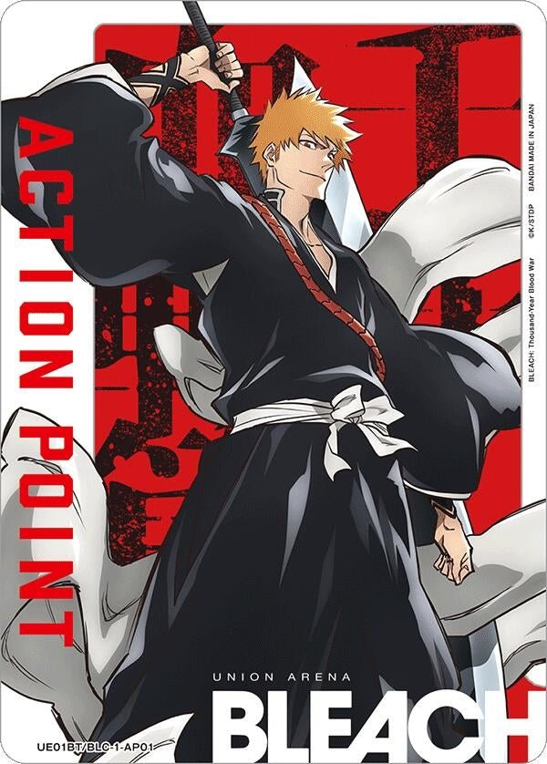 Image for Action Point Card (AP01) (Ichigo Kurosaki) (UE01BT/BLC-1-AP01) [UE01BT: BLEACH: Thousand-Year Blood War] - Union Arena