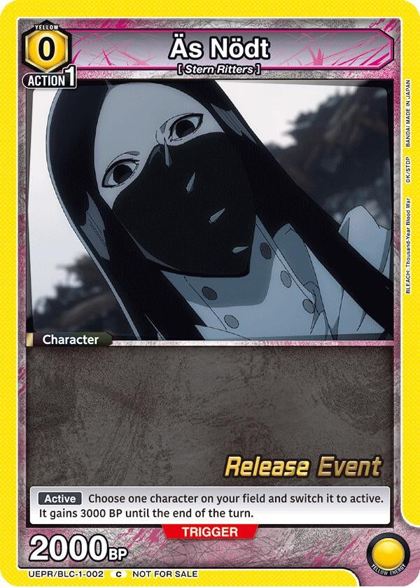 Image for As Nodt (002) (UEPR/BLC-1-002) [UE01BT: BLEACH: Thousand-Year Blood War Release Event Cards] - Union Arena