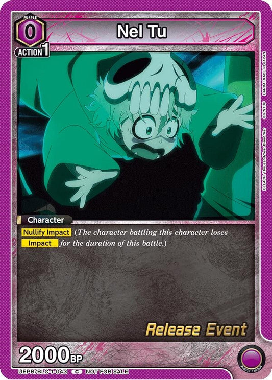 Image for Nel Tu (UEPR/BLC-1-043) [UE01BT: BLEACH: Thousand-Year Blood War Release Event Cards] - Union Arena