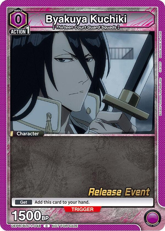 Image for Byakuya Kuchiki (048) (UEPR/BLC-1-048) [UE01BT: BLEACH: Thousand-Year Blood War Release Event Cards] - Union Arena