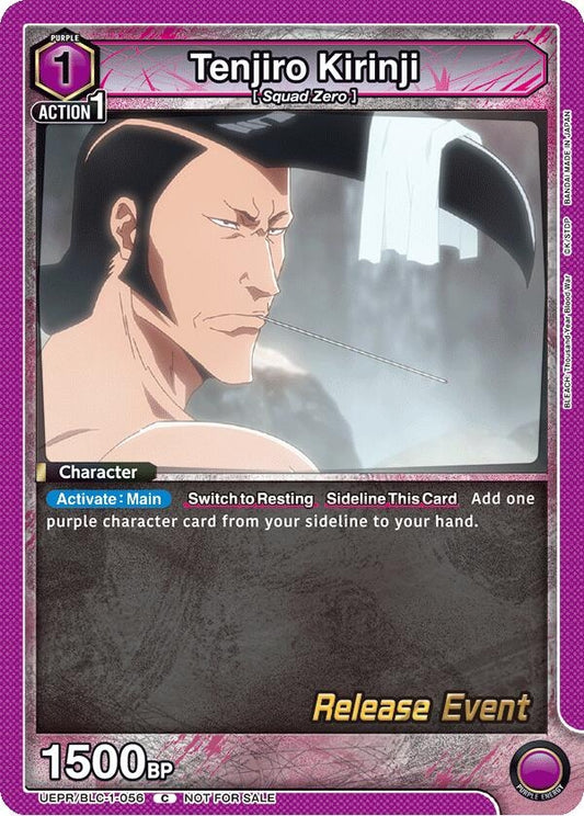 Image for Tenjiro Kirinji (UEPR/BLC-1-056) [UE01BT: BLEACH: Thousand-Year Blood War Release Event Cards] - Union Arena