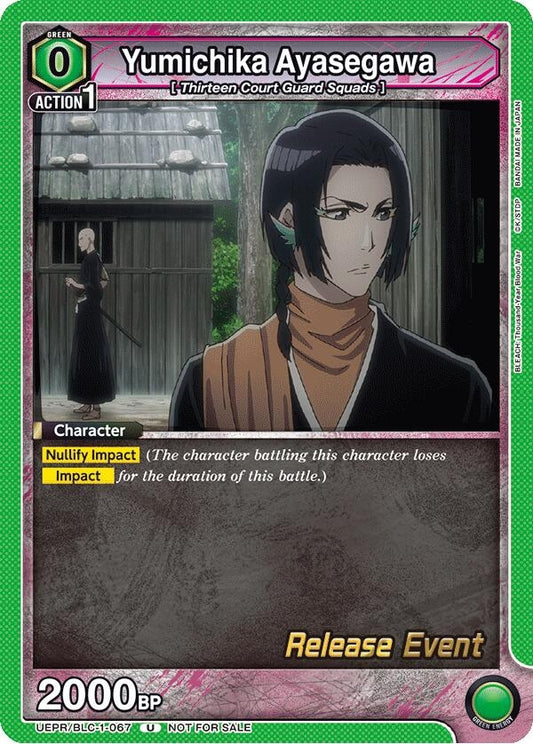 Image for Yumichika Ayasegawa (UEPR/BLC-1-067) [UE01BT: BLEACH: Thousand-Year Blood War Release Event Cards] - Union Arena