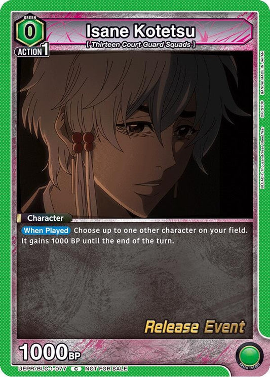 Image for Isane Kotetsu (UEPR/BLC-1-077) [UE01BT: BLEACH: Thousand-Year Blood War Release Event Cards] - Union Arena
