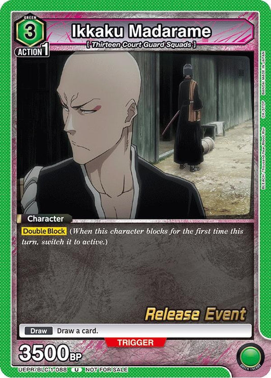 Image for Ikkaku Madarame (UEPR/BLC-1-088) [UE01BT: BLEACH: Thousand-Year Blood War Release Event Cards] - Union Arena