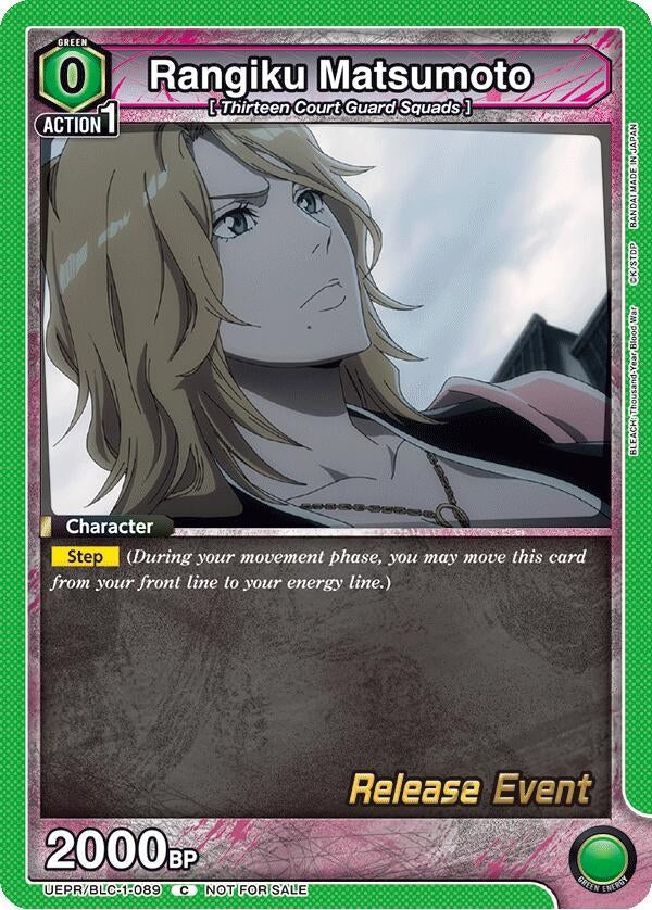 Image for Rangiku Matsumoto (089) (UEPR/BLC-1-089) [UE01BT: BLEACH: Thousand-Year Blood War Release Event Cards] - Union Arena
