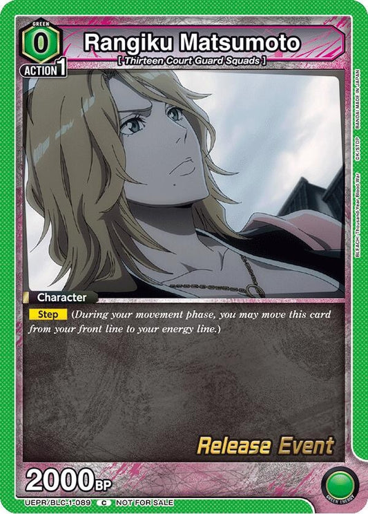 Image for Rangiku Matsumoto (089) (UEPR/BLC-1-089) [UE01BT: BLEACH: Thousand-Year Blood War Release Event Cards] - Union Arena
