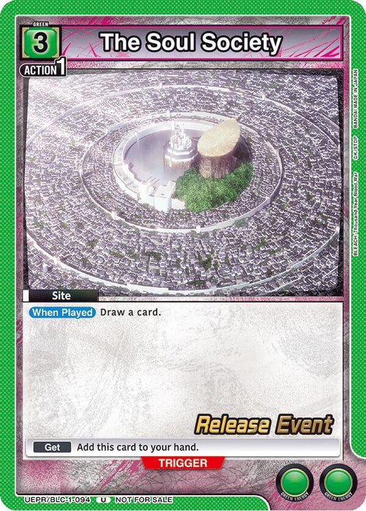 Image for The Soul Society (UEPR/BLC-1-094) [UE01BT: BLEACH: Thousand-Year Blood War Release Event Cards] - Union Arena