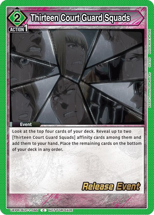 Image for Thirteen Court Guard Squads (UEPR/BLC-1-095) [UE01BT: BLEACH: Thousand-Year Blood War Release Event Cards] - Union Arena
