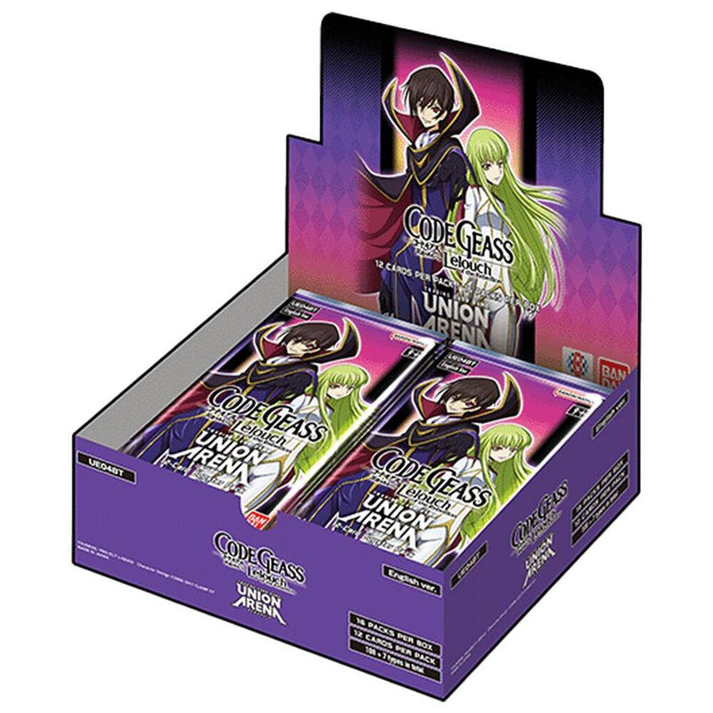 Union Arena: Code Geass lelouch of the rebellion booster pack