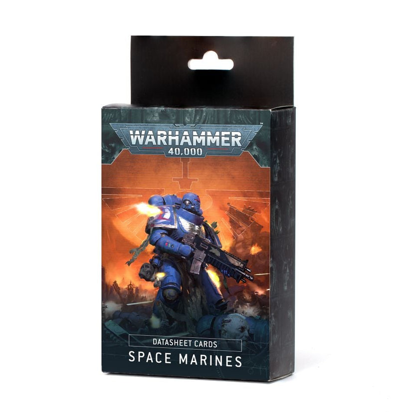 Warhammer 40,000 Space Marines Datasheet Cards
