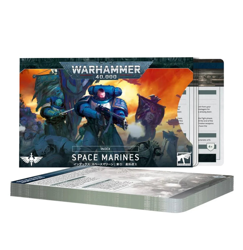 Warhammer 40,000 Index Datacards Space Marines