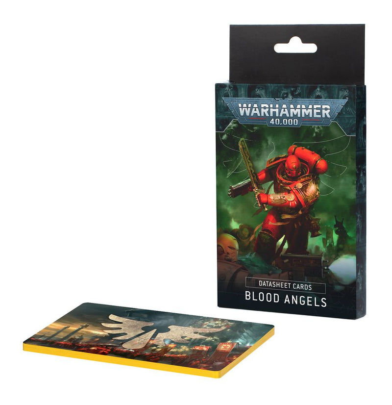 Warhammer 40,000 Index Datasheet Cards Blood Angels