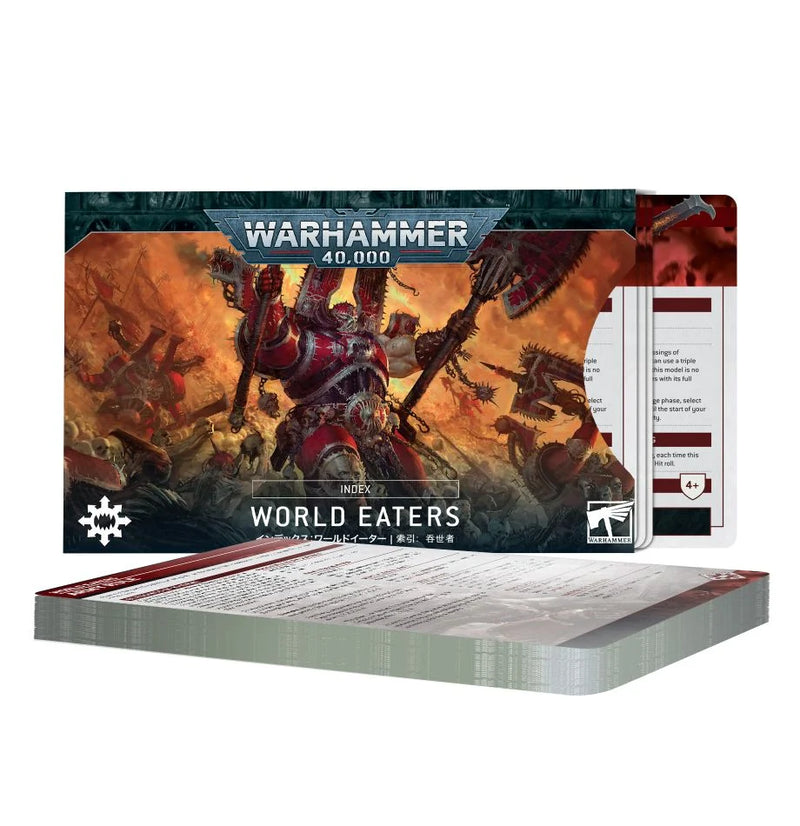 Warhammer 40,000 Index Datacards World Eaters